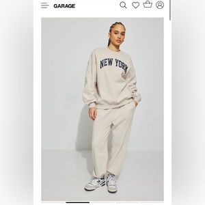Garage New York Crewneck (Size: Small)